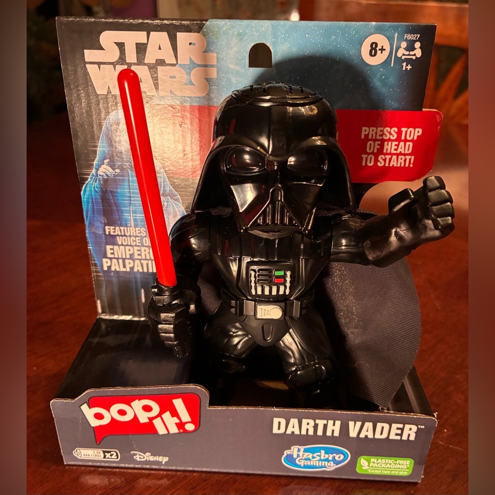 Bop It! Star Wars Darth Vader NEW Hasbro Gaming Interactive Toy